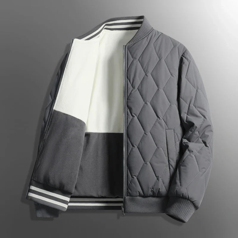 Miles | Modern-fit dobbelzijde jas