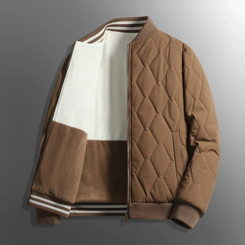 Miles | Modern-fit dobbelzijde jas
