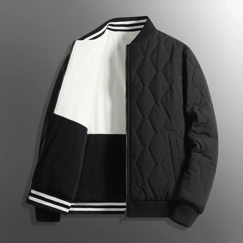 Miles | Modern-fit dobbelzijde jas