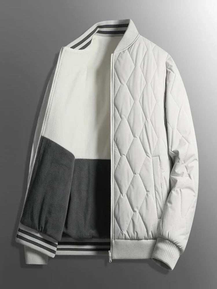 Miles | Modern-fit dobbelzijde jas