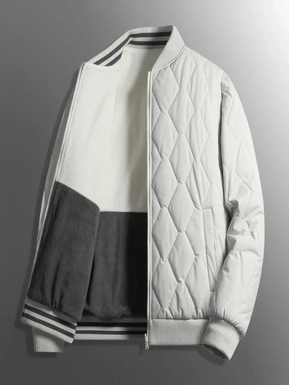 Miles | Modern-fit dobbelzijde jas