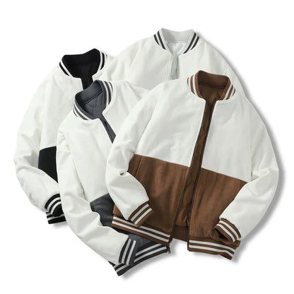 Miles | Modern-fit dobbelzijde jas